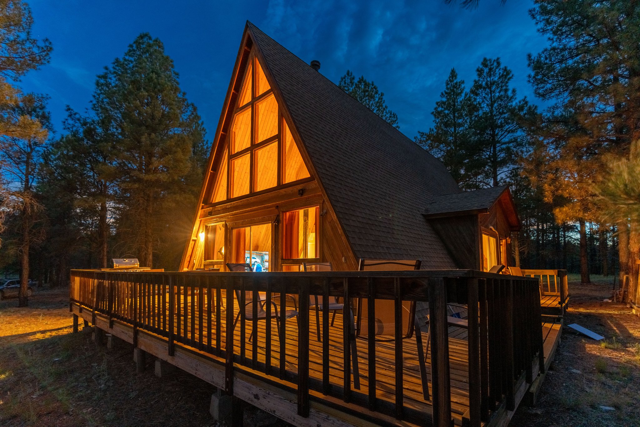 Cabin Night View